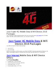 Jazz Super 4G Mobile Data & Wifi Device 2018 Packages.pdf